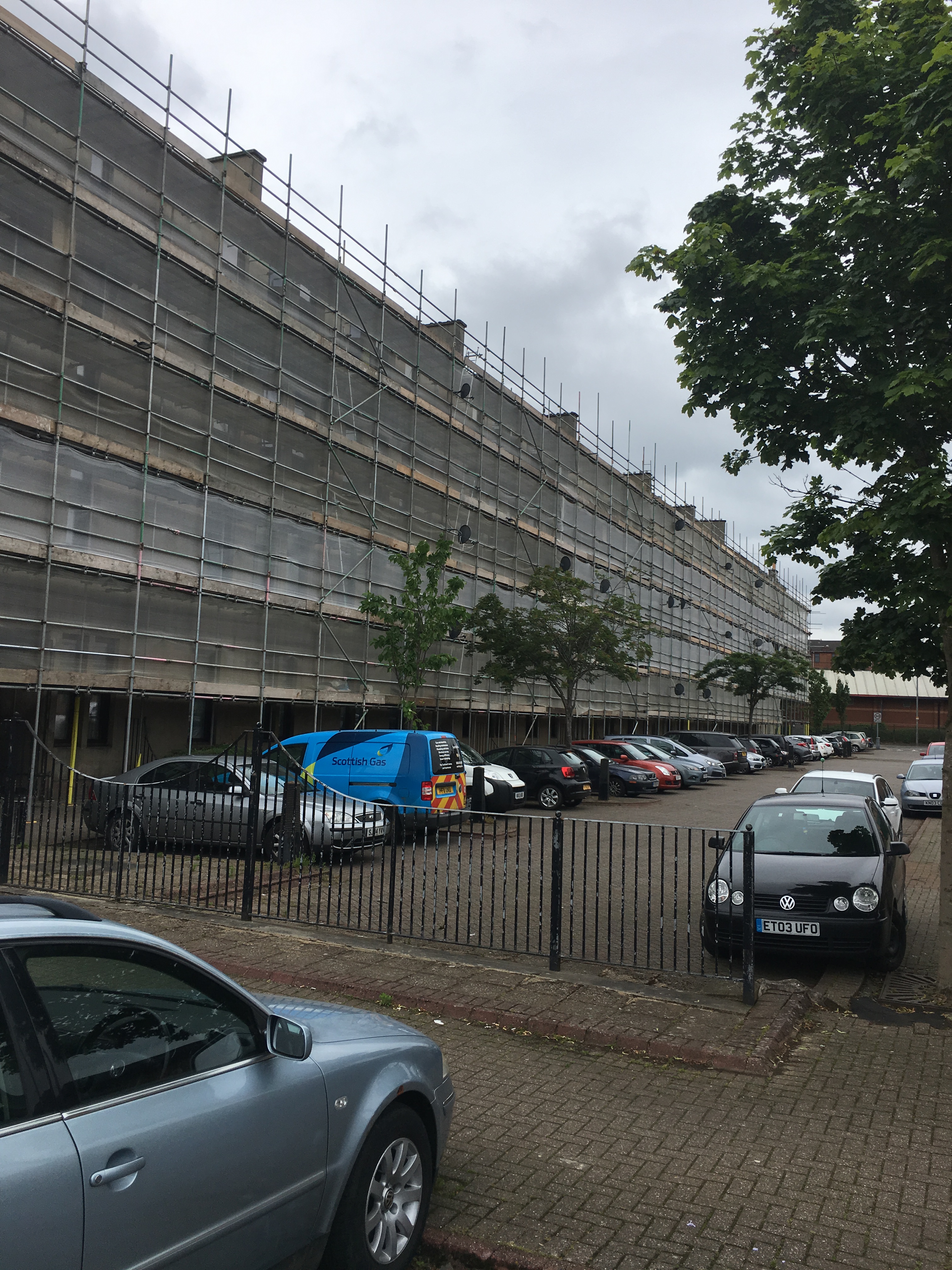 Govanhill, Glasgow RDA Scaffolding
